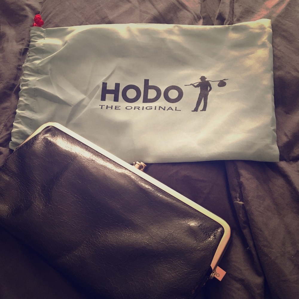 Hobo Lauren Wallet in black